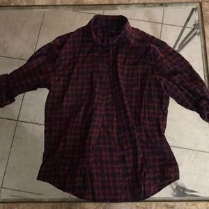 MENS BUTTON UP SOFT-TOUCH FLANNEL